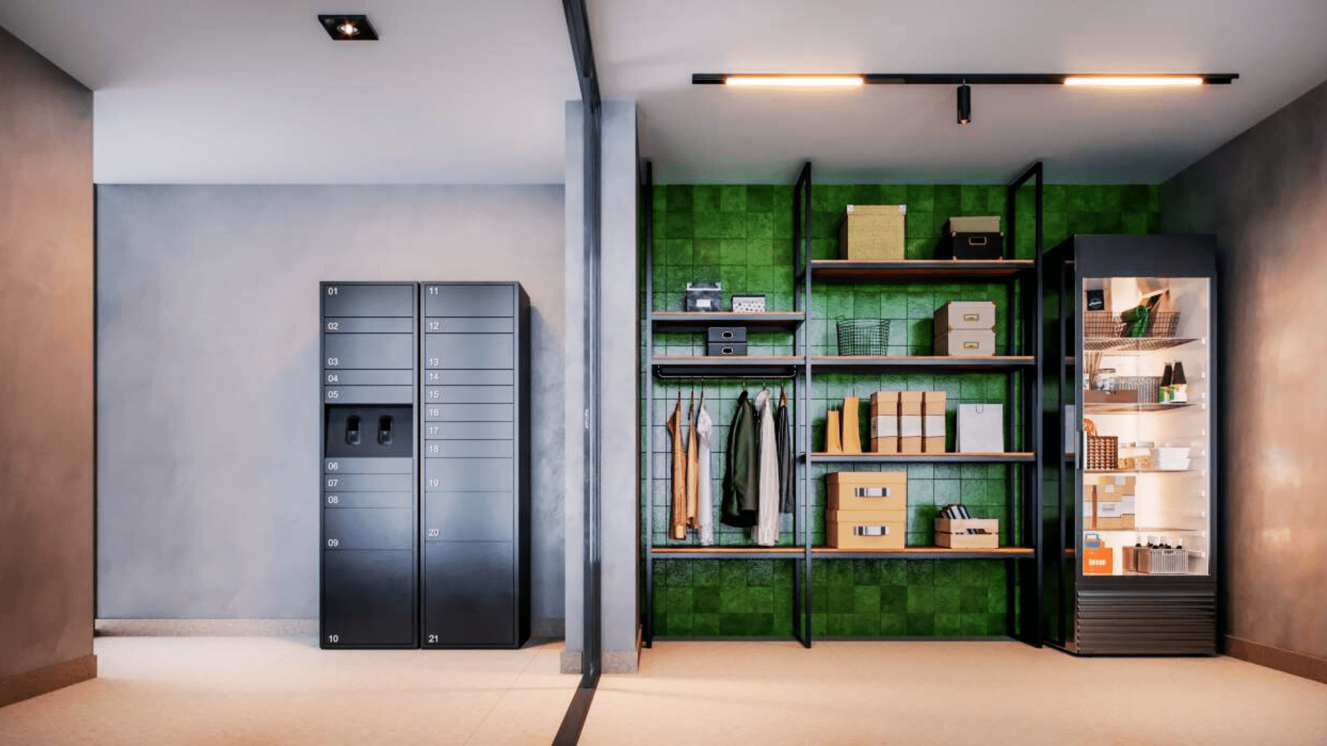 Lockers e Central Delivery Karpz Jardins