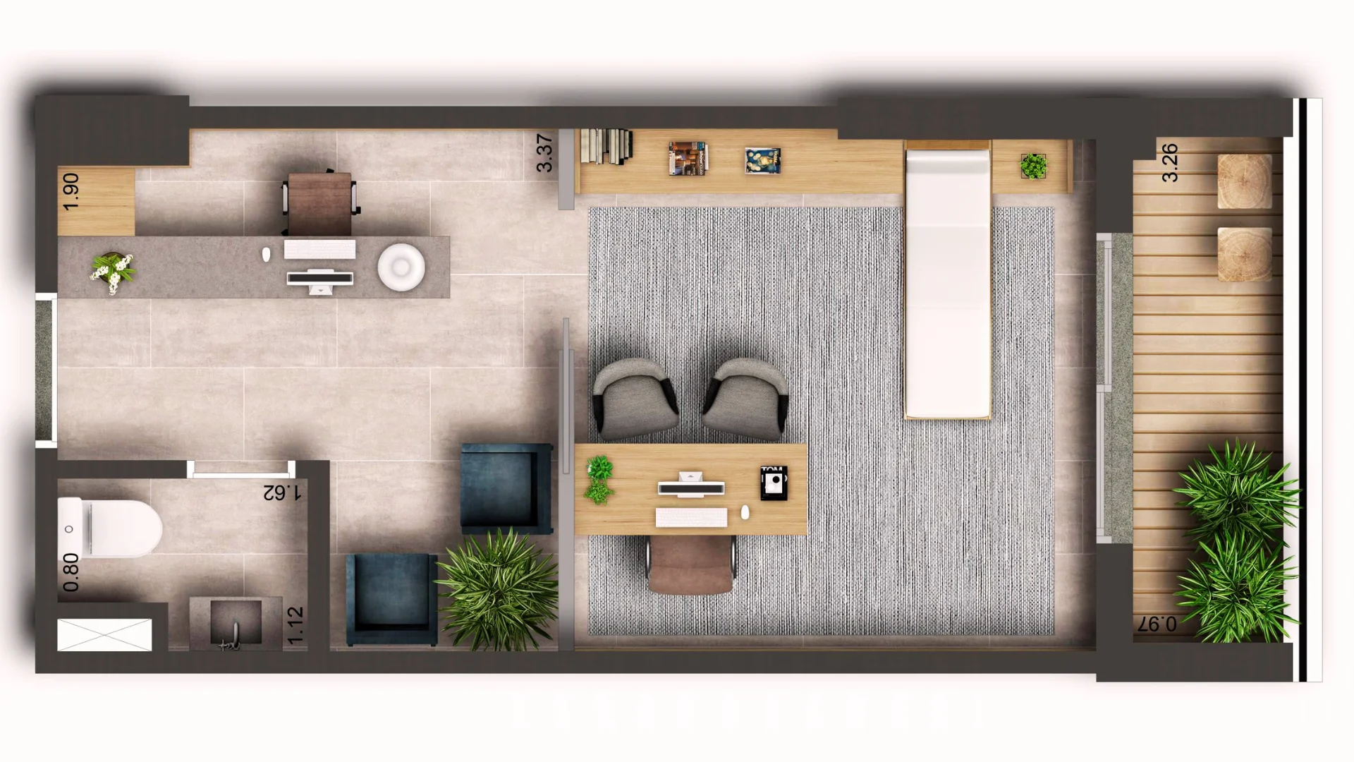 28m² - Office SP/Code